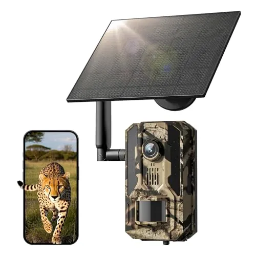 Loatos Trail Camera 2K HD with 4G LTE SIM Card