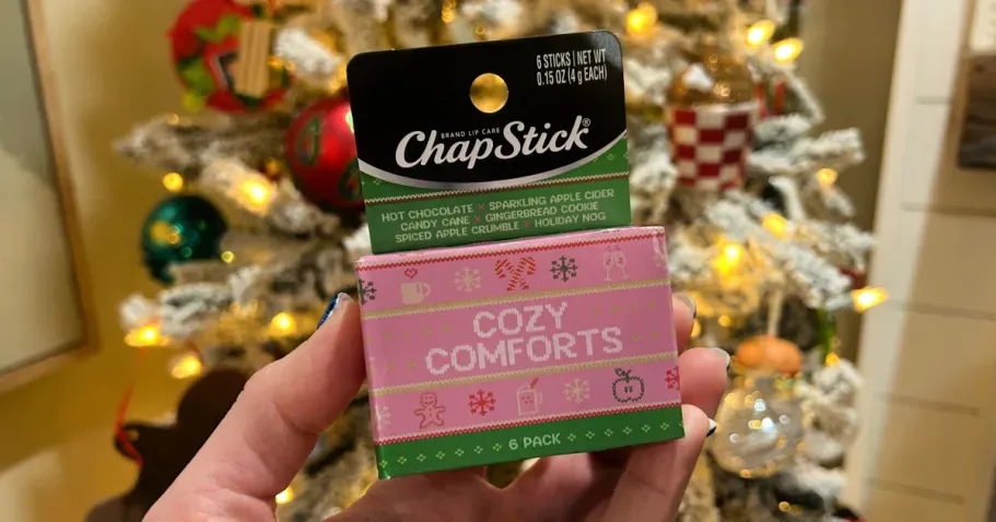 ChapStick Lip Balm Holiday Gift Set 6-Pack