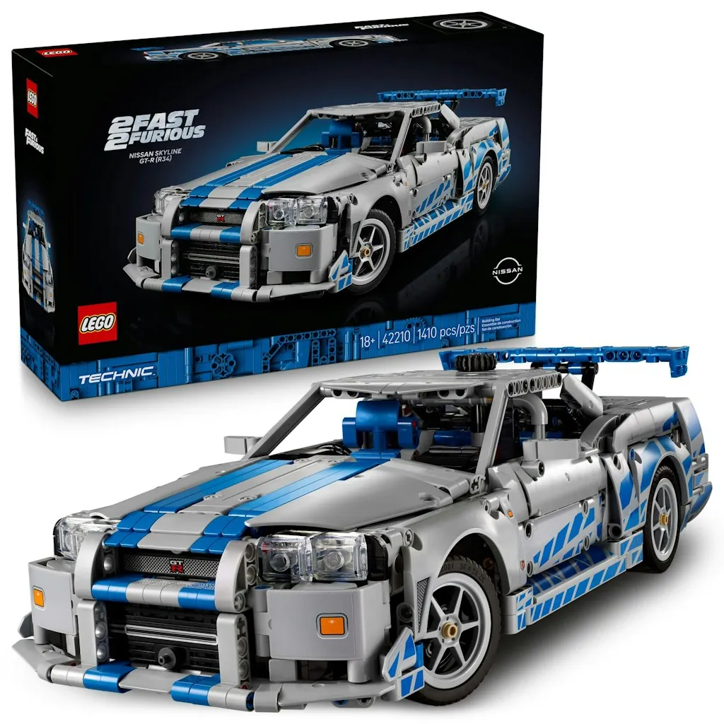 LEGO Technic 2 Fast 2 Furious Nissan Skyline GT-R Building Set