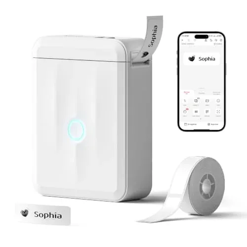NIIMBOT D110 Mini Label Maker White