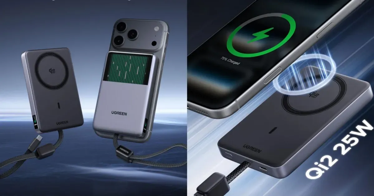 UGREEN’s ‘world-first’ liquid-cooled Qi2.2 MagFlow Pro power bank gets launch deal