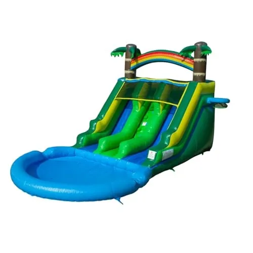 Wonder Dome 21-Foot Dual-Lane Water Slide