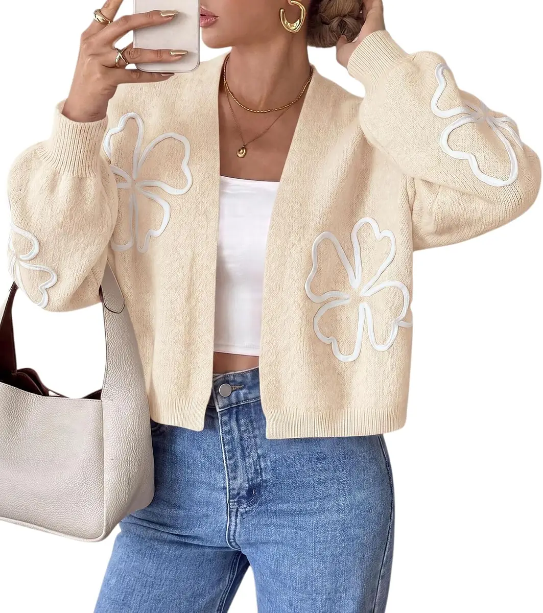PRETTYGARDEN Floral Cardigan