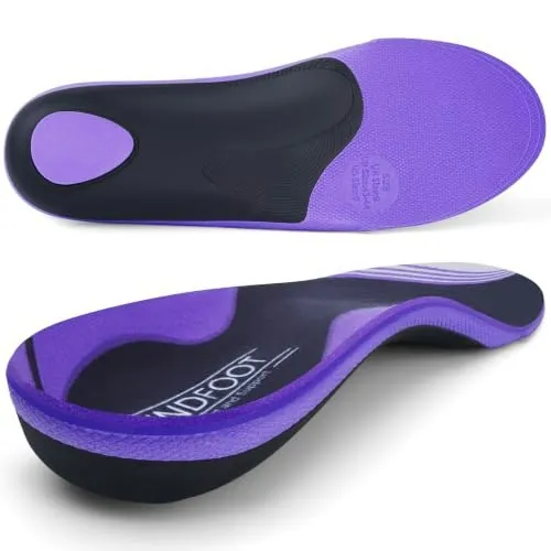 Sport Comfort Insole with Metatarsal Pad and Arch Support