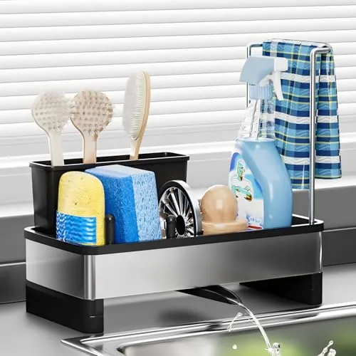 Ewaiira Stainless Steel Sink Caddy