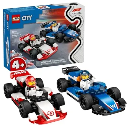 LEGO City F1 Williams Racing & Haas F1 Race Cars
