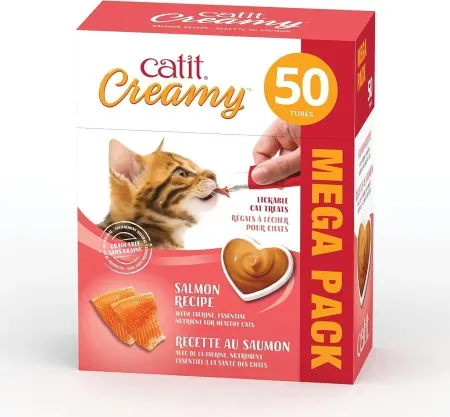 50-Pack Catit Creamy Lickable Cat Treat
