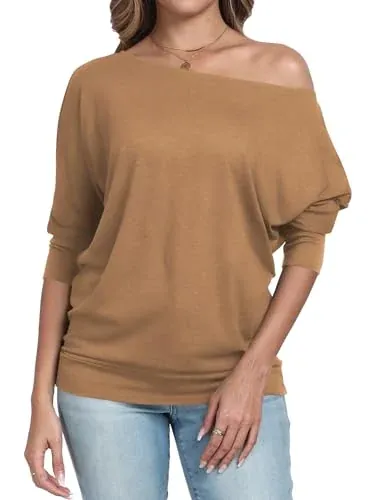 Women’s Off Shoulder Tunic Tops