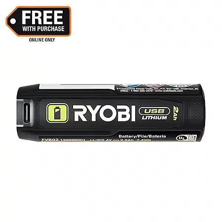 Select Ryobi USB Lithium Power Small Power Hand Tool Kits + Bonus USB 2Ah Battery