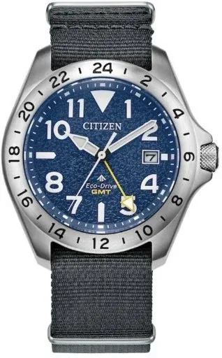 CITIZEN Promaster Land GMT Eco-Drive Navy Dial Men's Watch