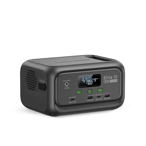 BLUETTI Elite 10 Mini 128Wh LiFePO4 Power Station w/ 200W AC
