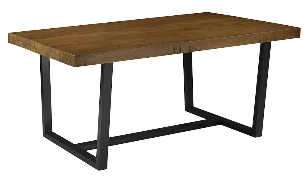 Walker Edison Durango 72" Solid Wood Dining Table