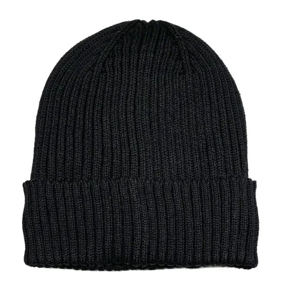 George Mens Ribbed Fleece Knit Beanie