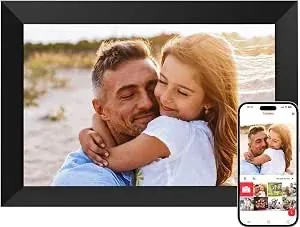 Frameo 10.1" WiFi Digital Picture Frame with 1280x800 HD IPS Touch Screen