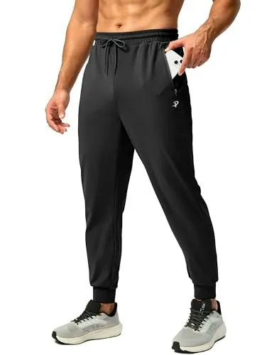 Pudolla Men's Fleece Lined Joggers