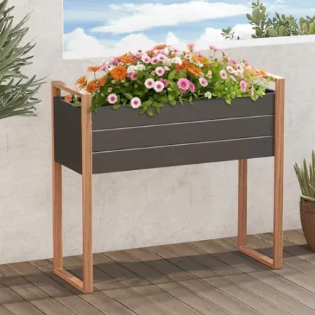 Grand Patio 39" x 15" x 36" Raised Garden Bed with Legs