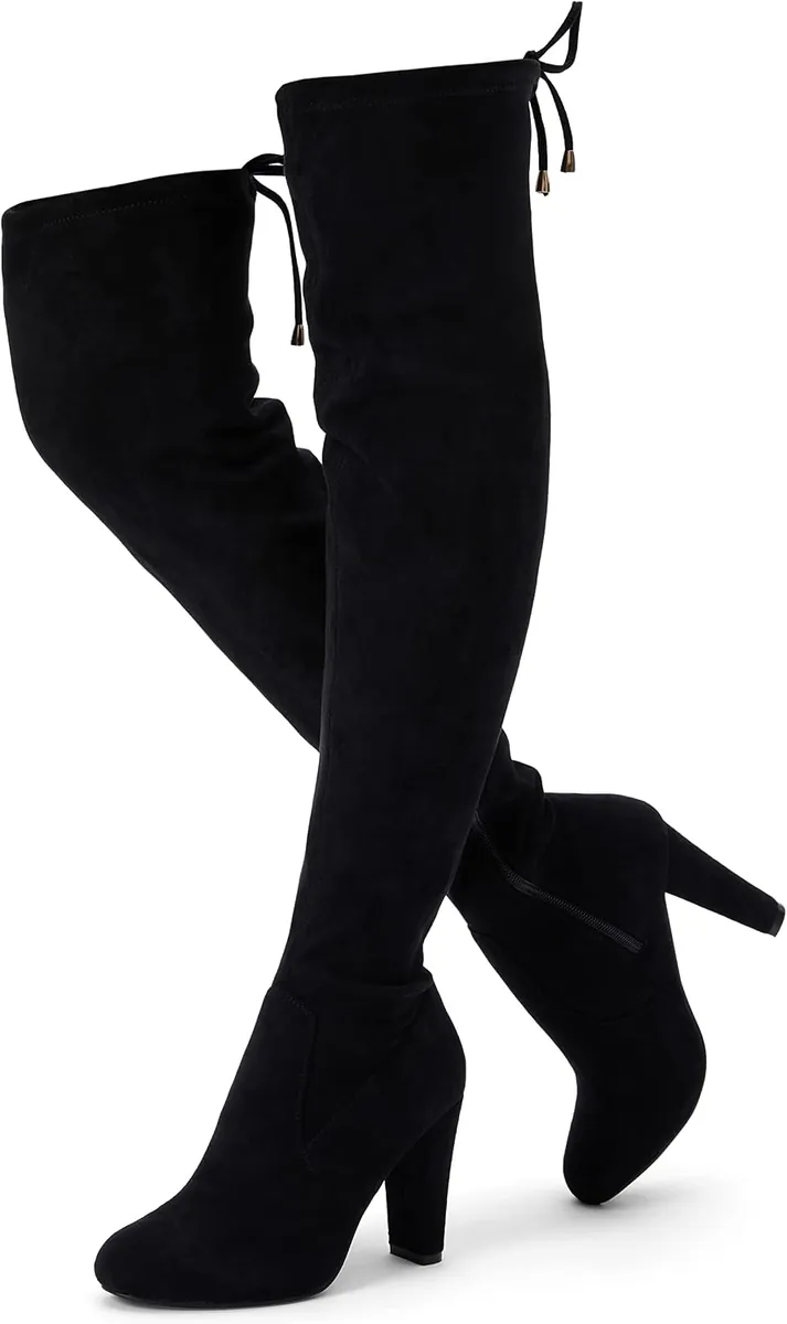 Women’s Suede Over-the-Knee Boots