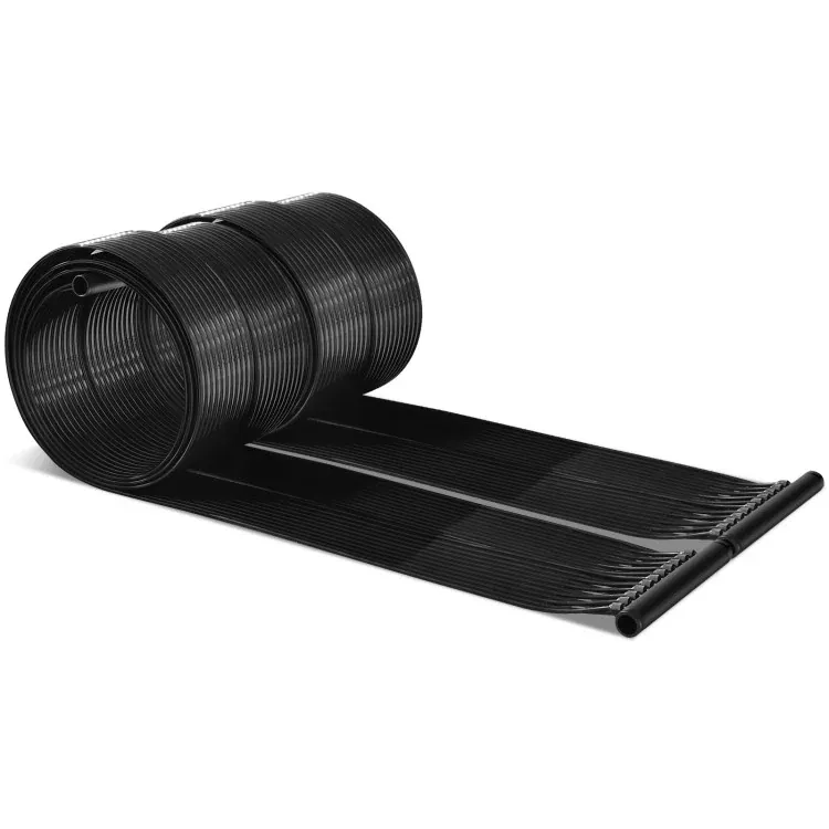 Costway 2-Piece 10' Weatherproof Solar Swimming Pool Heating System