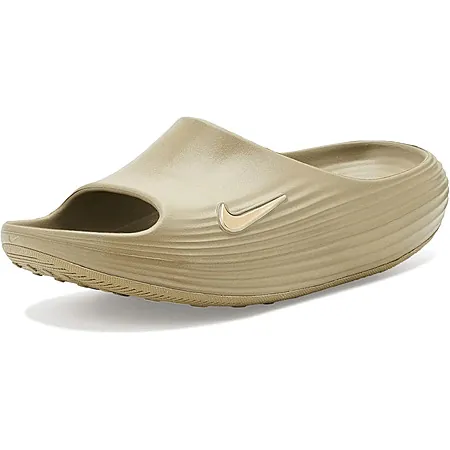 Men's Nike ReactX Rejuven8 D-Width Foam Sandals (Khaki)