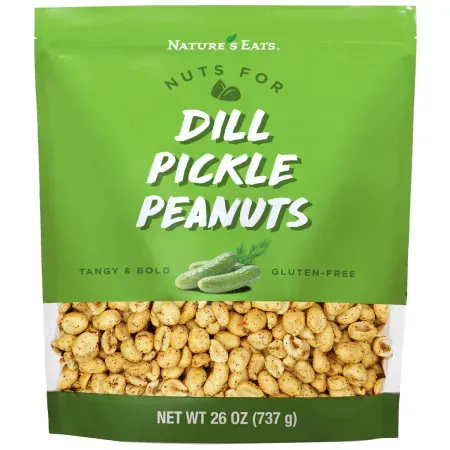 26oz Nature’s Eats Dill Pickle Peanuts