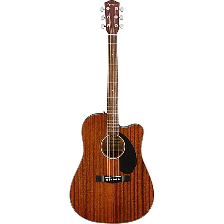 Fender CD-60SCE Mahogany Dreadnought Acoustic / Electric Guitar
