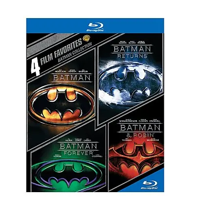 Batman Collection: Batman/Batman Returns/Batman Forever/Batman & Robin (Blu-ray)