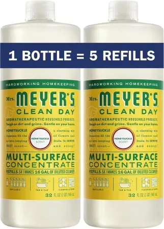 2-Pack 32oz Mrs. Meyer's Clean Day Multi-Surface Concentrate Cleaner