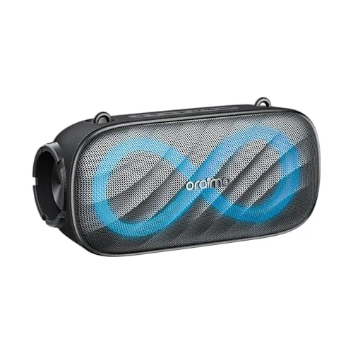 Oraimo SpaceBox Pro Portable Bluetooth Speaker with AUX-in, Grey