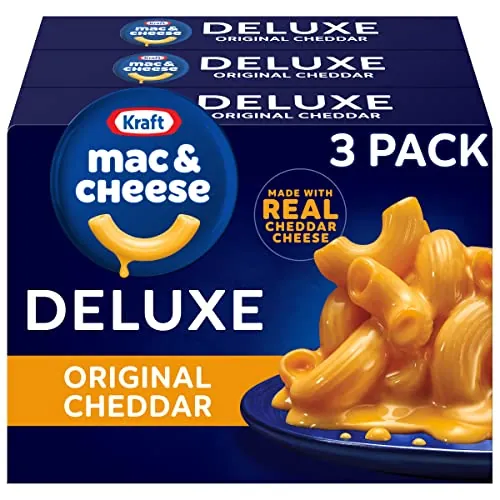 Kraft Deluxe Mac & Cheese 3-Pack