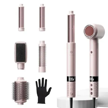 Tresses Touch 6-in-1 Blow Dryer Brush Set