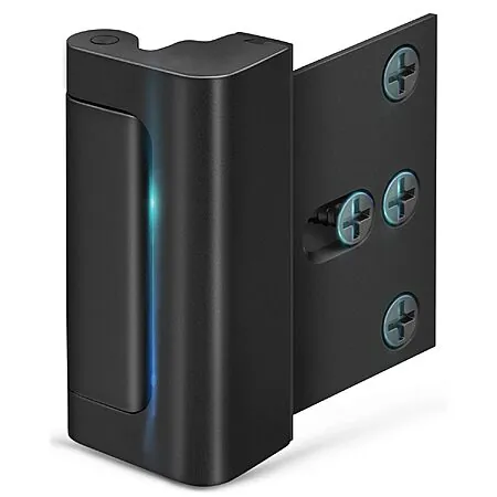 Prime Members: EVERPLUS Home Door Reinforcement Lock (Black)