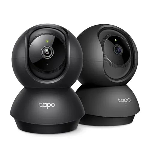 Tapo C210P2 2K Pan/Tilt Indoor Security Camera 2-Pack