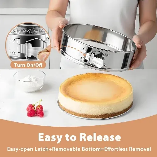 Leakproof Springform Pan 9 Inch