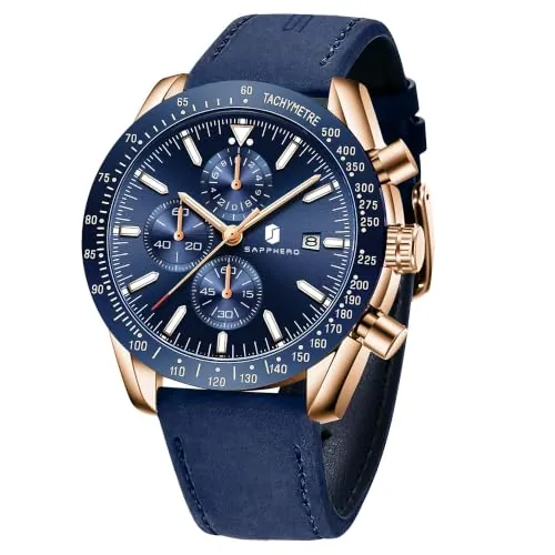 BENYAR Analog Quartz Chronograph Stainless Steel Men's Watch