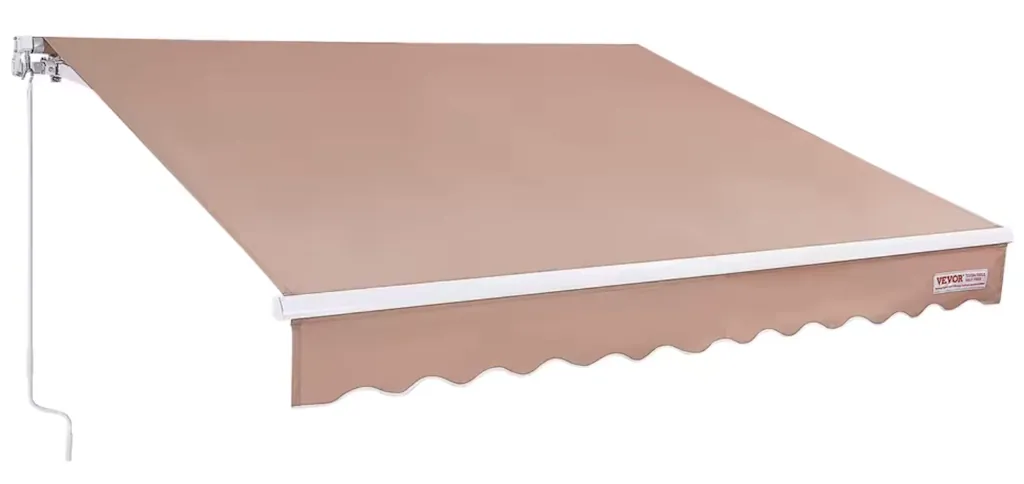 SucceBuy 13x8-Foot Manual Retractable Awning