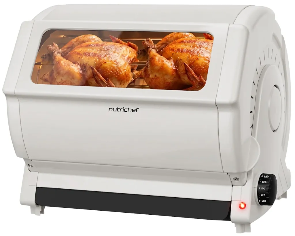 NutriChef Horizontal Rotating Shawarma Oven