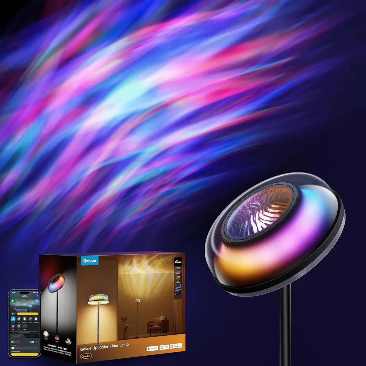 Govee Uplighter Floor Lamp for Living Room