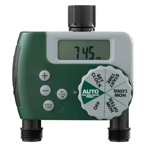 Orbit Programmable Digital Hose Watering Timer - 2 Outlet