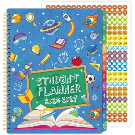 Journaltastic 8.5" x 11" Student Planner (August 2026 - June 2027)