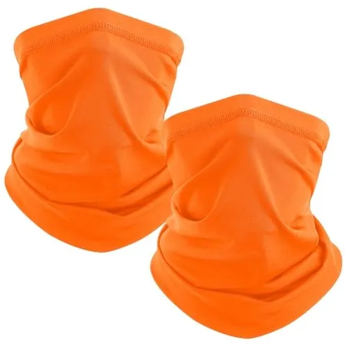 Ticonn Neck Gaiter Face Cover 2-Pack