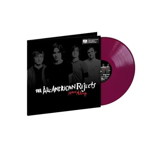 The All-American Rejects "Move Along" Translucent Grape Vinyl LP