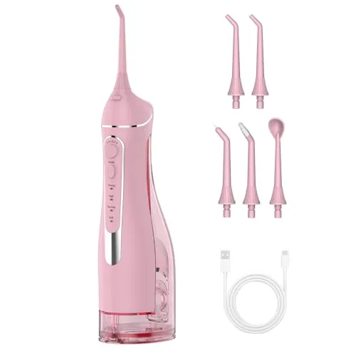 Cordless Portable Water Flosser Dental Pick Set