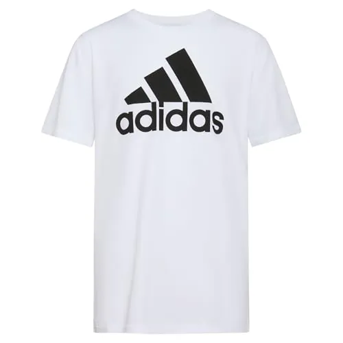adidas Boys Short Sleeve Aeroready Performance Logo Tee T-Shirt