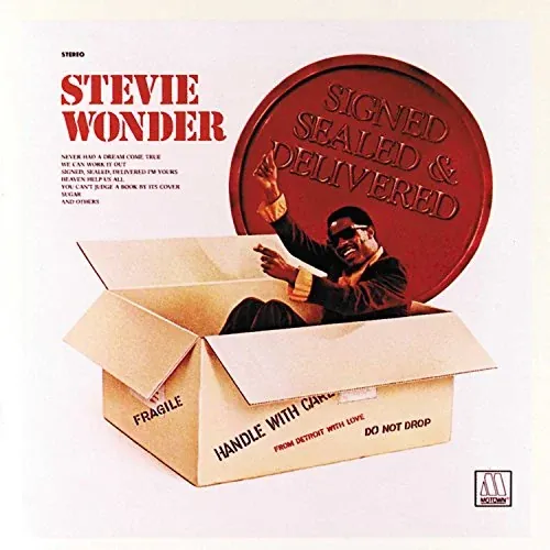 Stevie Wonder Signed, Sealed and Delivered Vinyl + MP3