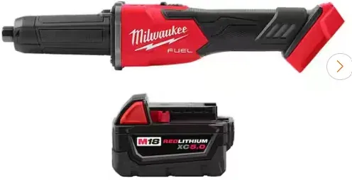 Milwaukee M18 FUEL 18V 1/4 in. Braking Die Grinder w/ 5.0Ah Battery