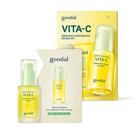 GOODAL Vitamin C Dark Spot Serum 30ml + 30ml Refill w/ 5% Niacinamide