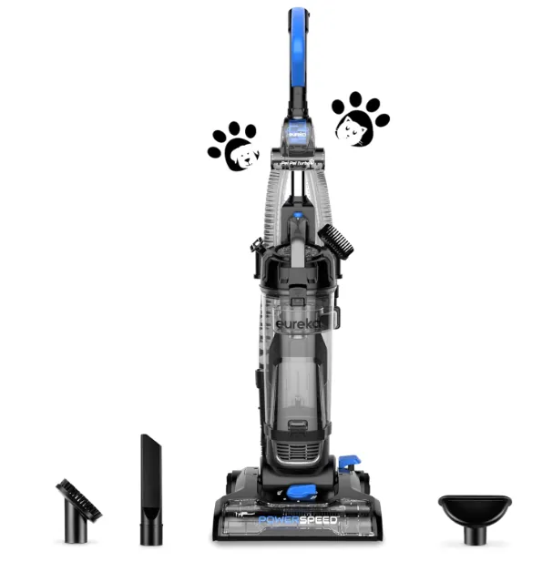 Eureka PowerSpeed Pet Turbo Bagless Upright Vacuum Cleaner