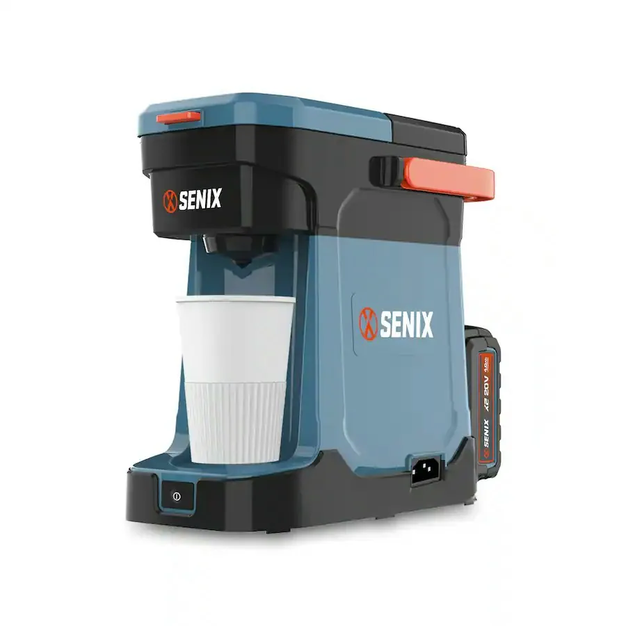 Senix X2 20V Max Portable Hybrid Coffee Maker w/ Battery & Charger