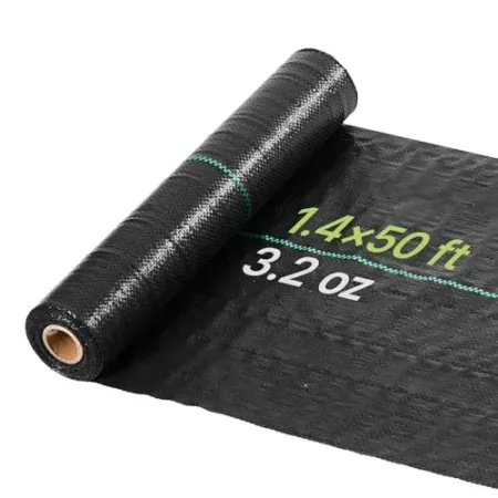 VEVOR 1.4' x 50' Heavy Duty Weed Barrier Landscape Fabric