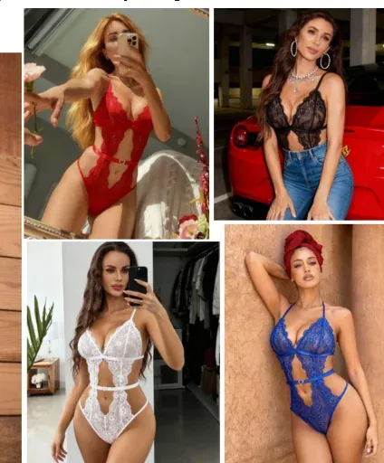 Avidlove Women One Piece Lace Bodysuit